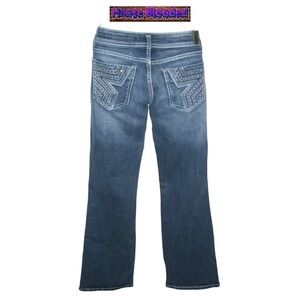 y2k Peoples Liberation by Tommy Lee Jeans Rhinestone Star Pockets Bling Seen On